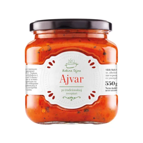 Ajvar BAKINA TAJNA domaći 550g