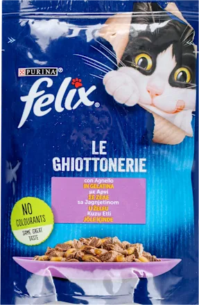 Hrana za mačke FELIX jagnjetina 100g