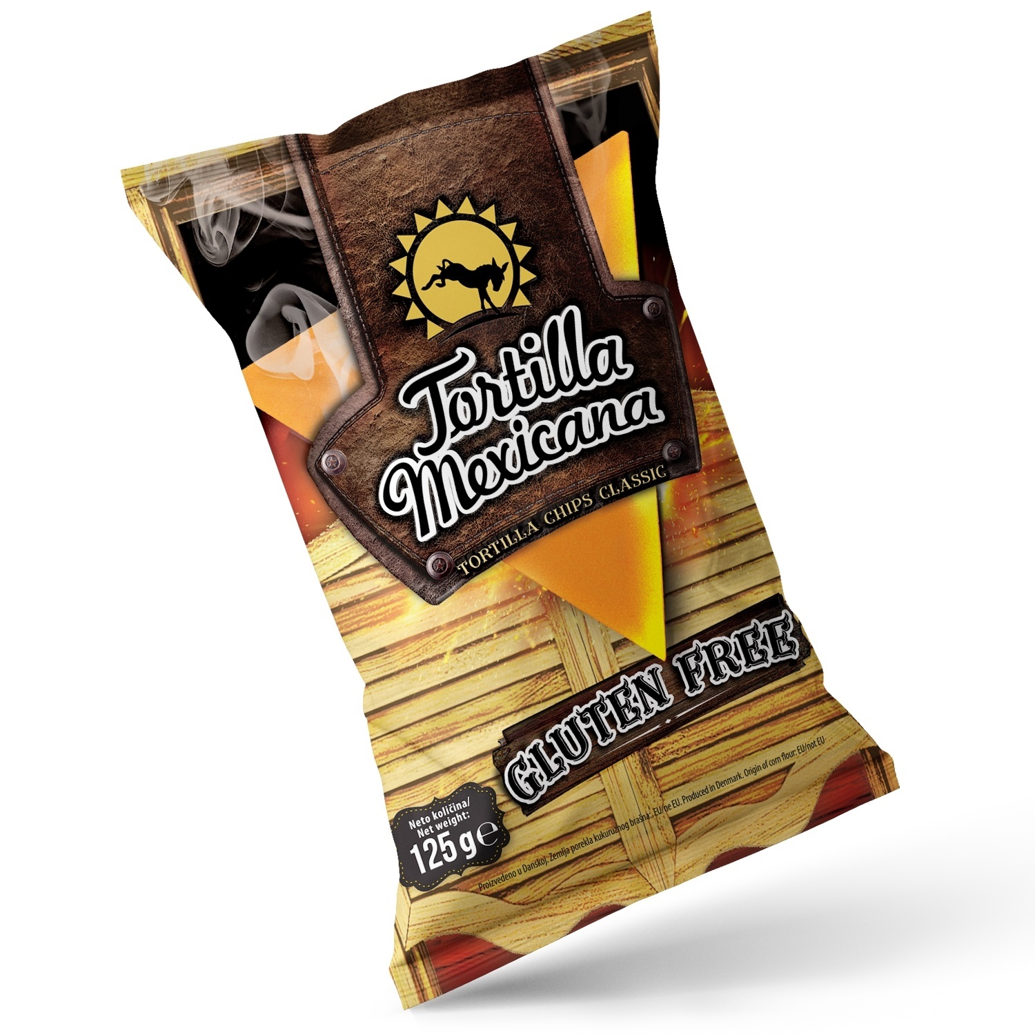 Čips tortilja MEXICANA classic 125g