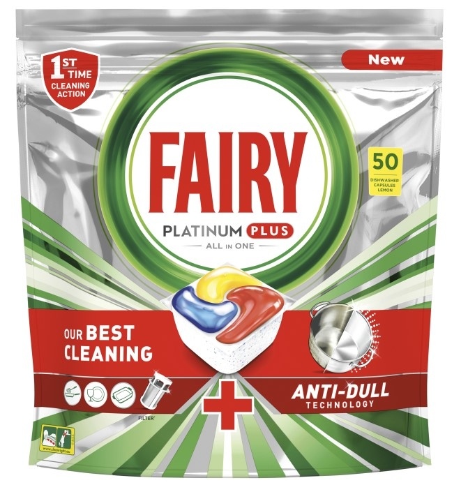 Tablete FAIRY Platinum Plus 50kom
