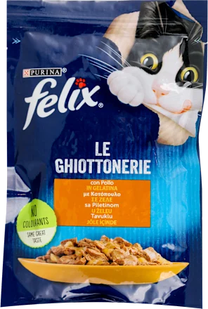 Hrana za mačke FELIX piletina 100g