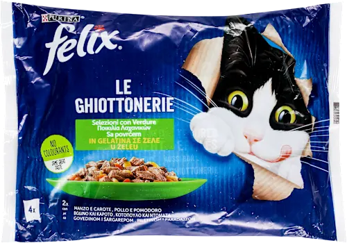Hrana za mačke FELIX govedina 4x85g