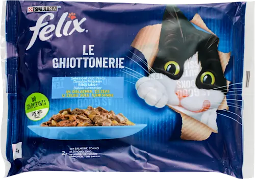 Hrana za mačke FELIX Multipack losos 4x85g