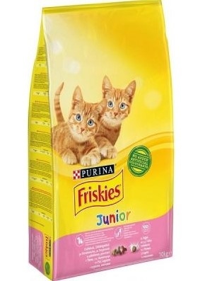 Hrana za mačke FRISKIES Junior piletina i povrće 10kg