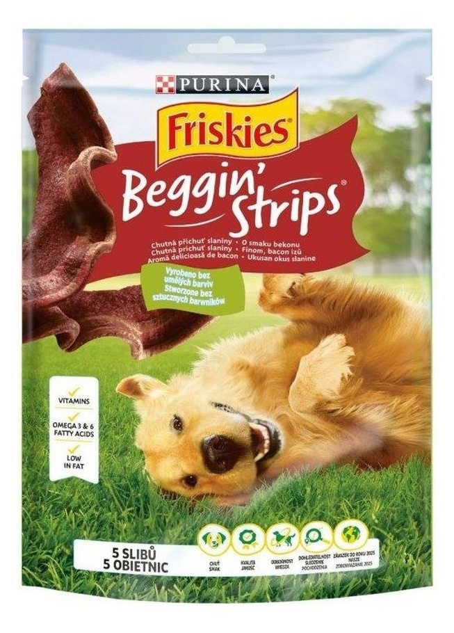 Poslastica za pse FRISKIES Beggin Strips 150g