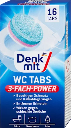 Tablete za čišćenje WC šolje DENKMIT 16x25g