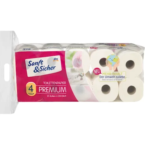 Toalet papir SANFT&SICHER premium 4sloja 20kom