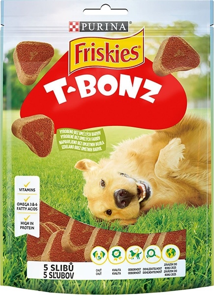 Poslastice za pse FRISKIES Poslastice za pse T-Bonz 150g