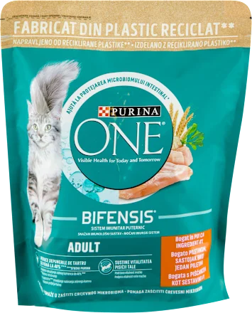 Hrana za mačke PURINA One adult piletina 450g
