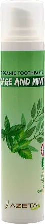 Pasta za zube AZETA BIO organska žalfija i menta 50ml