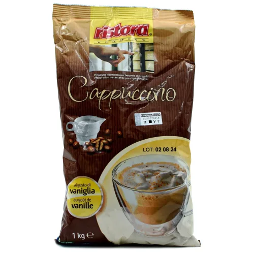 Instant kafa RISTORA Cappuccino vanilla 1kg