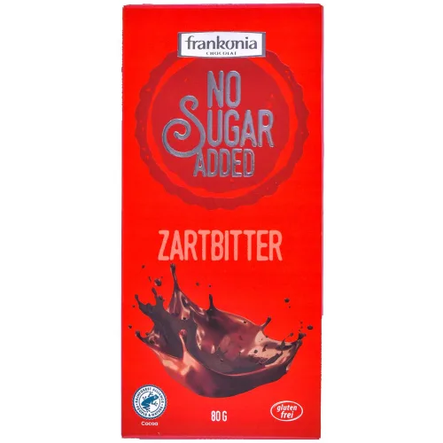 Čokolada FRANKONIA tamna bez šećera80g