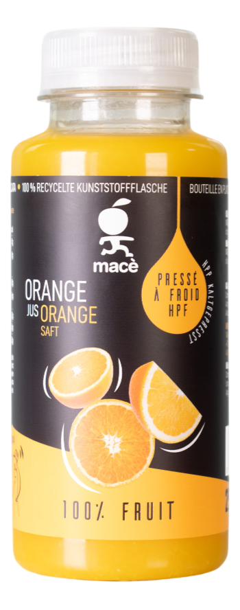 Negazirani sok MACE Fruit pomorandža 100% 250ml