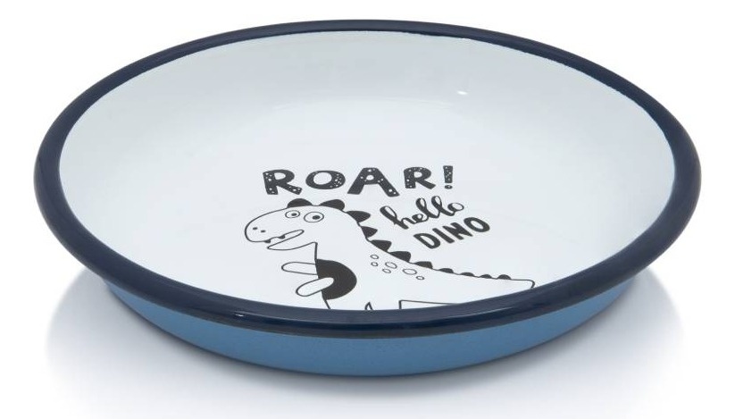 METALAC tanjir za bebe Dino 18cm