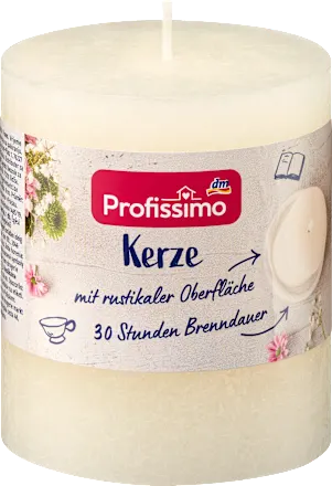 Mirisna sveća PROFISSIMO rustična slonova kost 80/68 1kom