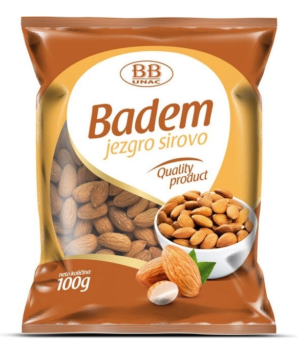 Badem UNAC sirovi 100g