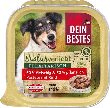 Hrana za pse DEIN BESTES Naturverliebt  govedina 150g