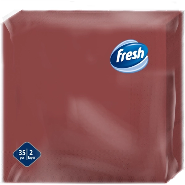 Salvete FRESH bordo 2sloja 35kom