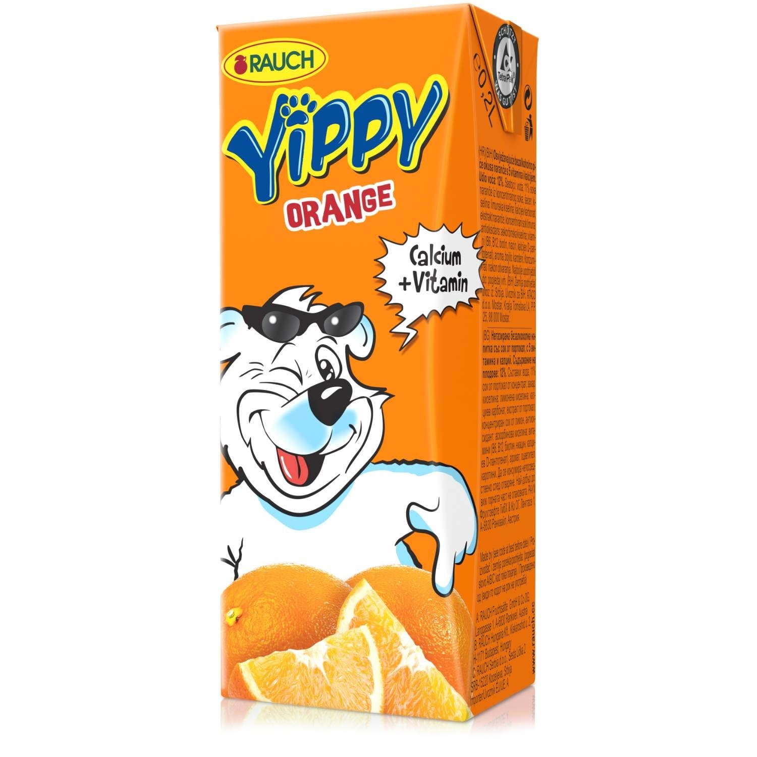 Negazirani sok RAUCH Yippy pomorandža 200ml