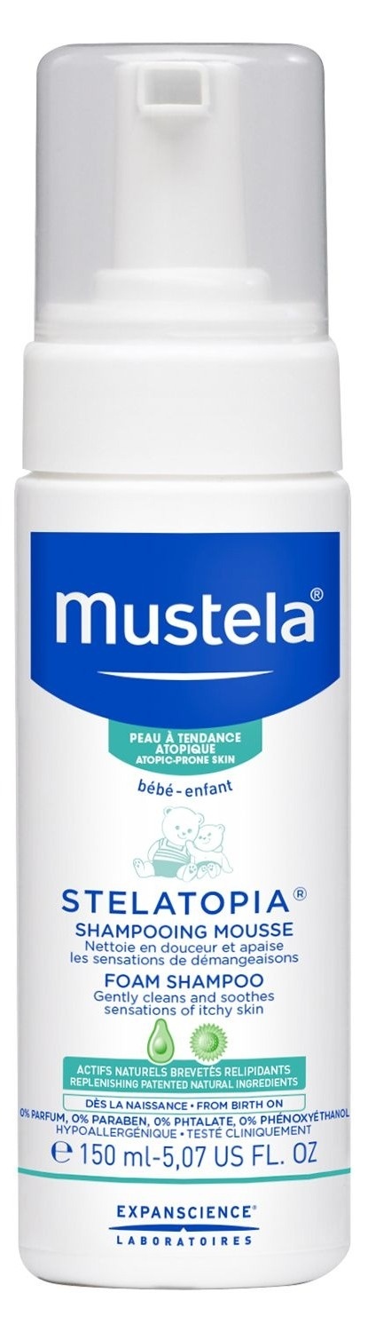 Šampon MUSTELA pena Stelatopia 150ml