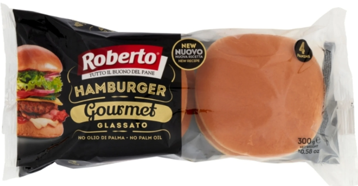 Zemička ROBERTO Hamburger gourment 300g
