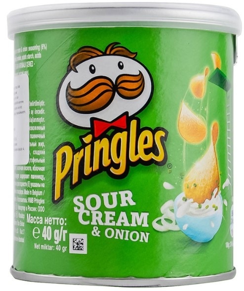 Čips PRINGLES sour cream & onion 40g