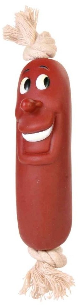 TRIXIE igračka za pse kobasica na kanapu 11cm