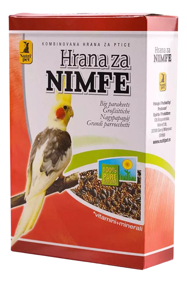 NUTRIPET hrana za nimfe 400g