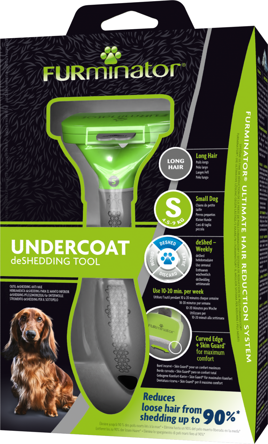 FURMINATOR četka za dugodlake pse S
