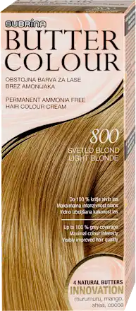 Farba za kosu SUBRINA butter colour 800 svetlo plava