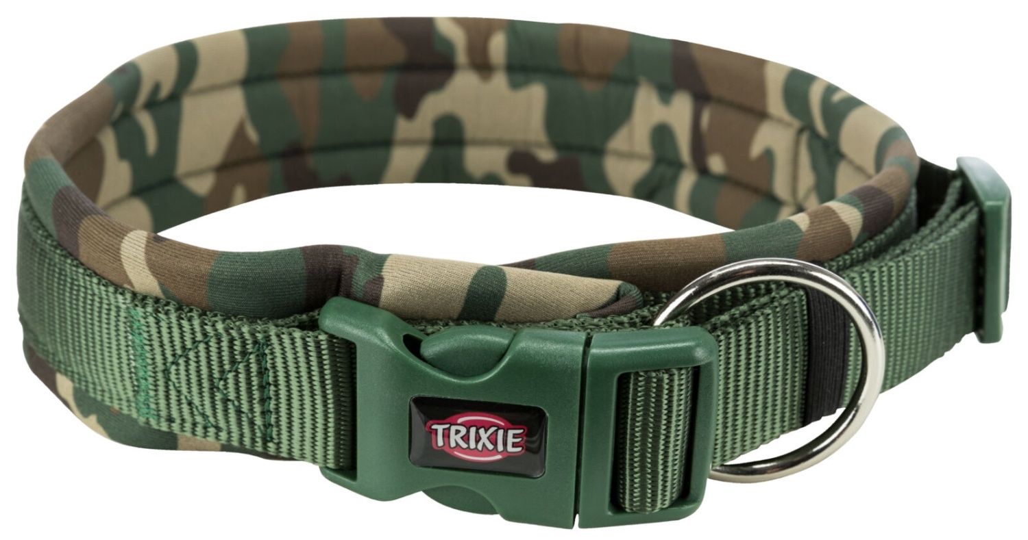 TRIXIE Premium ogrlica kamuflažna L-XL 56-62cmx25mm