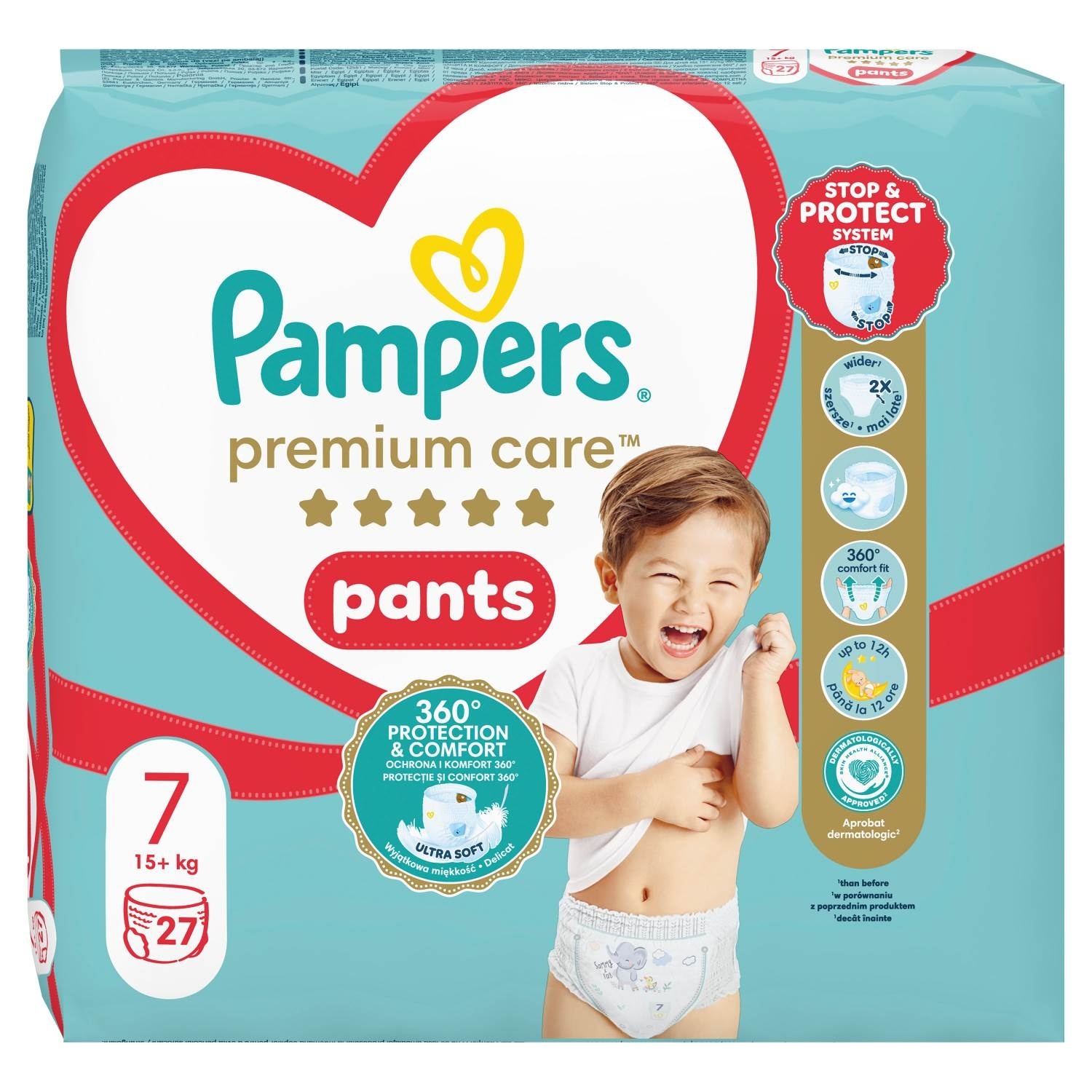 Pelene za bebe PAMPERS  premium care pants 7 27kom