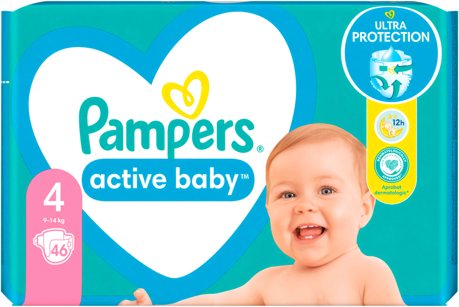 Pelene za bebe PAMPERS  active baby 4 46kom