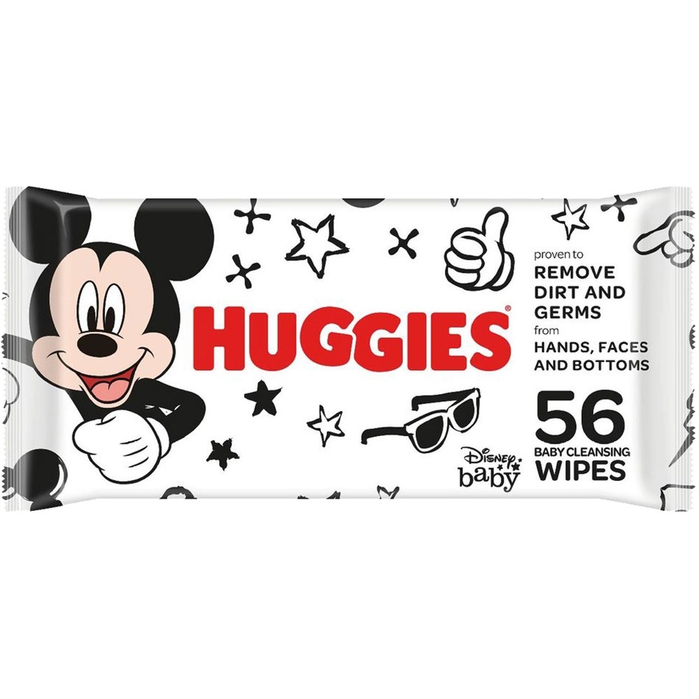 Vlažne maramice HUGGIES mickey mouse 56kom