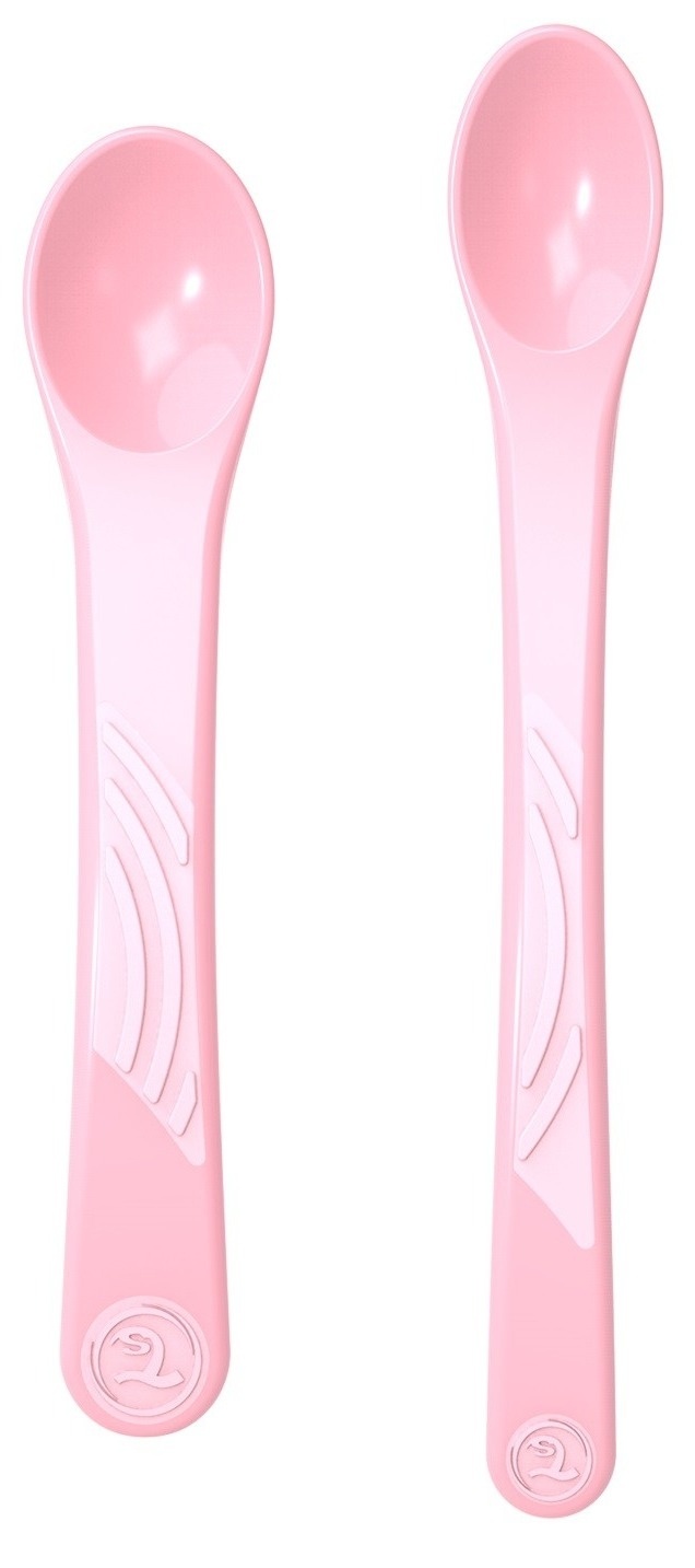 TWISTSHAKE Set kašika za hranjenje beba 2kom pastel pink