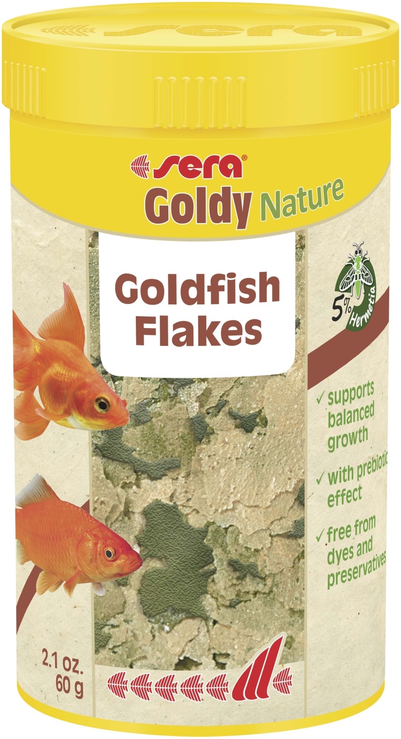 SERA Goldy nature hrana za zlatne ribice sa spirulinom 100ml