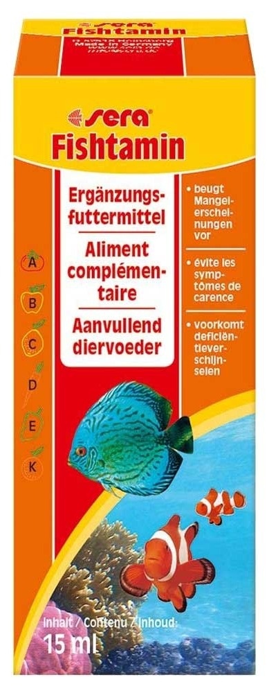 SERA Fishtamin hrana za ribice 15ml
