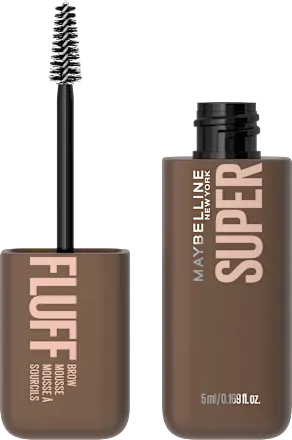 Maskara za obrve MAYBELLINE NEW YORK super fluff - 257 Medium Brown, 5 ml