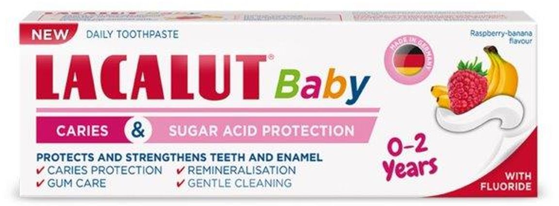 Pasta za zube LACALUT Baby dečija 0-2god 55ml