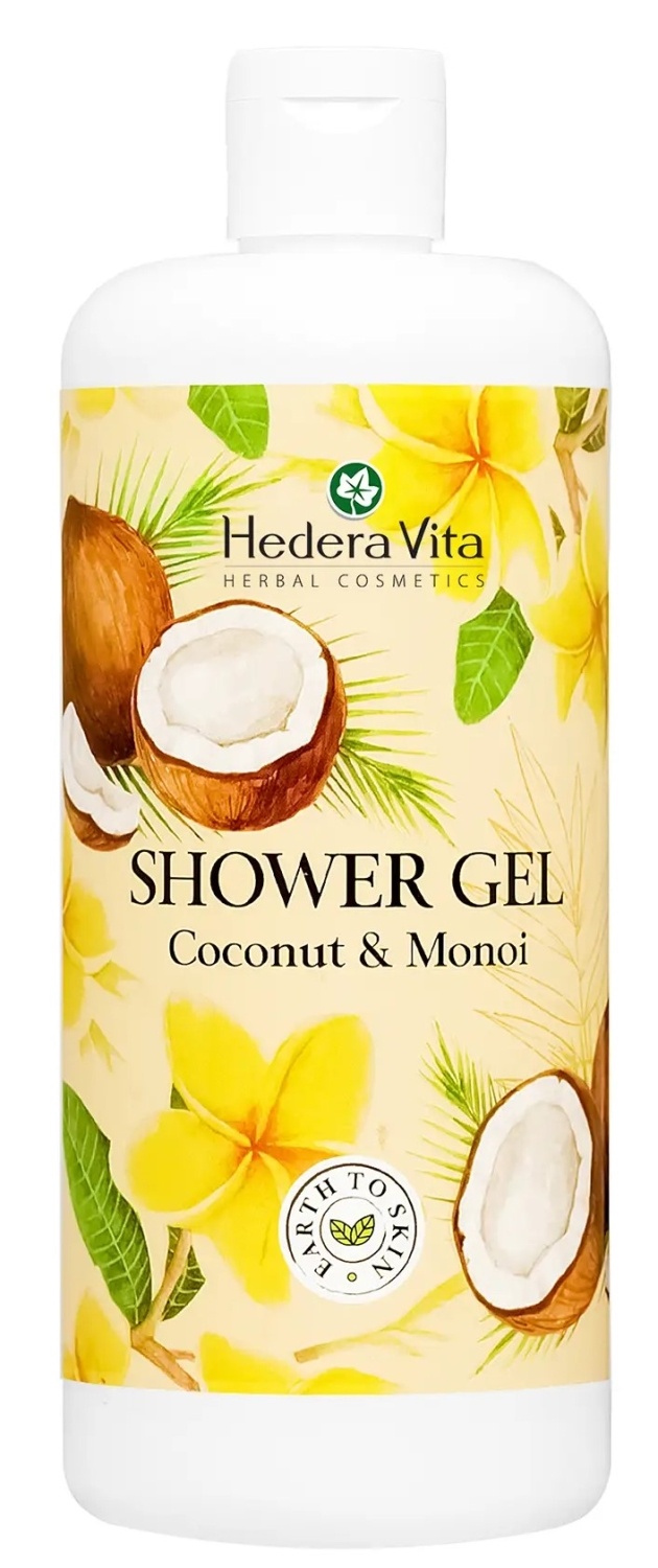 Gel za tuširanje HEDERA VITA kokos monoi 500ml