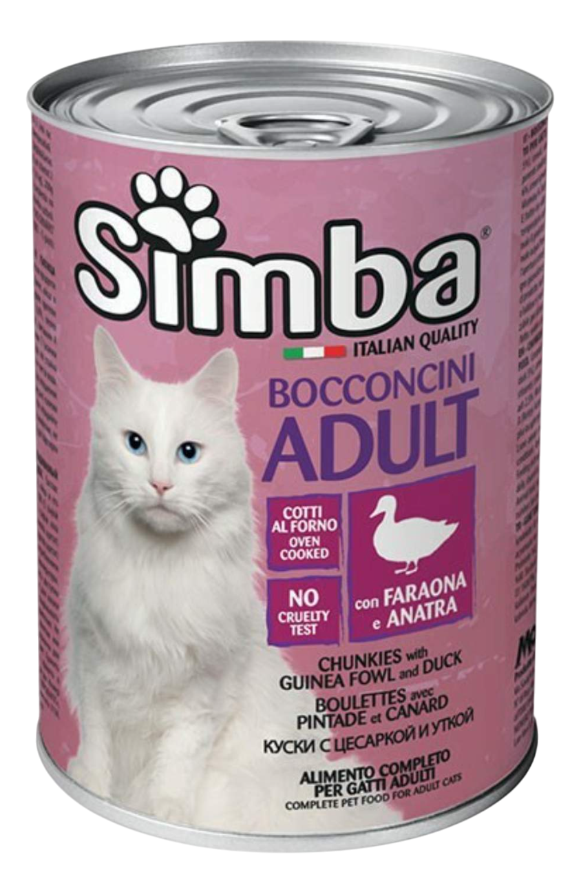 Hrana za mačke SIMBA Adult fazan i pačetina 415g