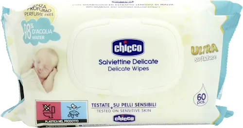 Vlažne maramice CHICCO Delicate 60kom