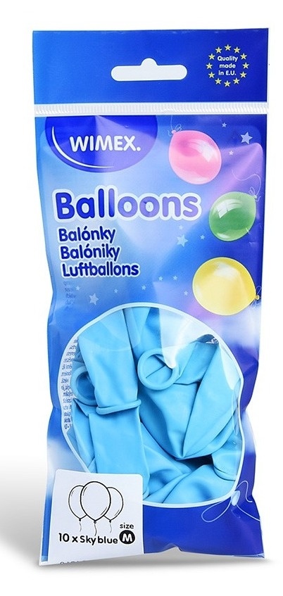 Baloni plavi WIMEX 10kom