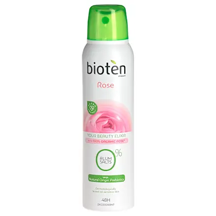 Dezodorans BIOTEN ruža bez aluminijuma 150ml