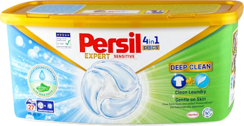 Tablete za pranje veša PERSIL discs sensitive 4in1 27kom