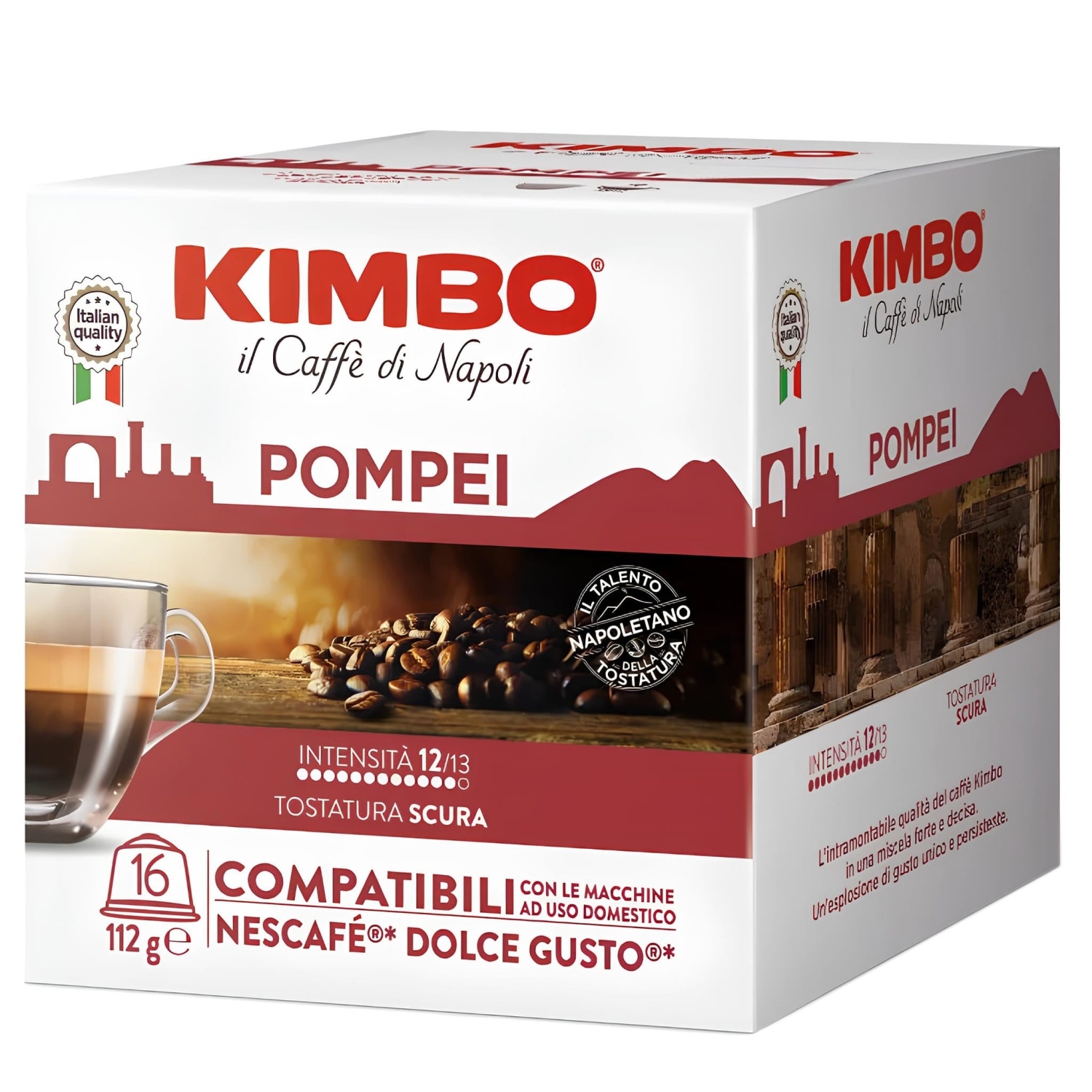 Kapsule za kafu KIMBO Pompei 16kom