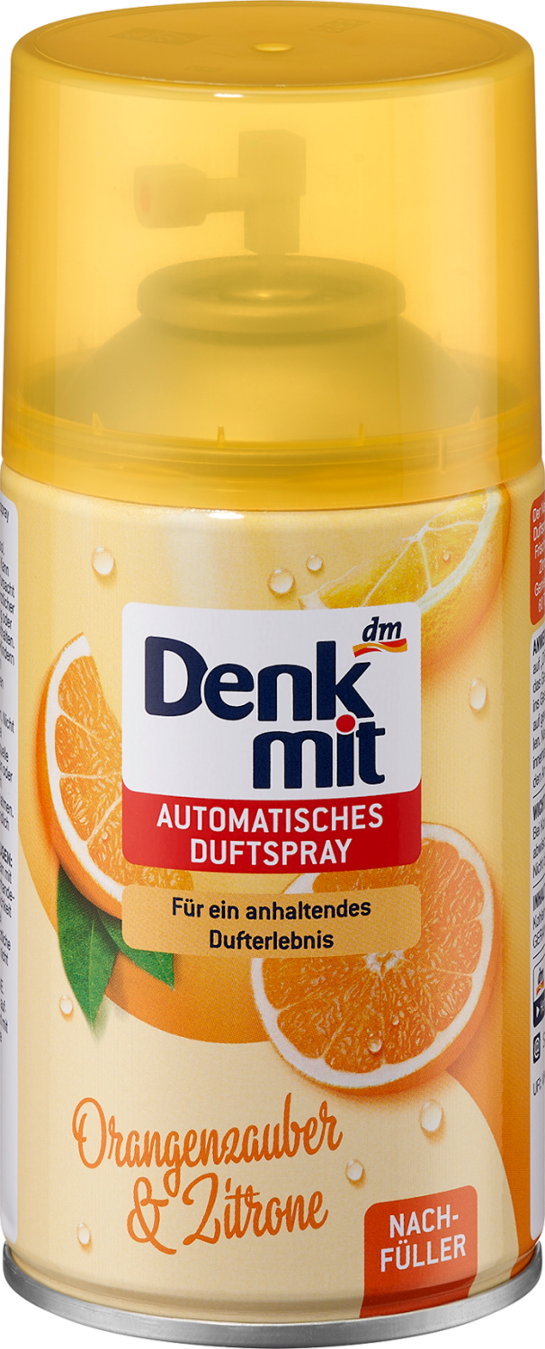 Osveživač prostora DENKMIT dopuna za automatski osveživač narandža i limun 250ml