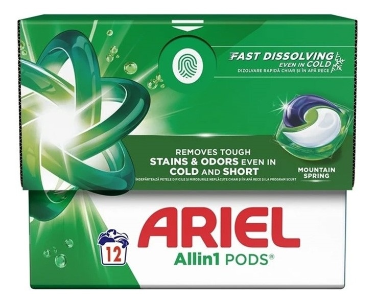 Tablete za pranje veša ARIEL PODS Mountain spring  12kom