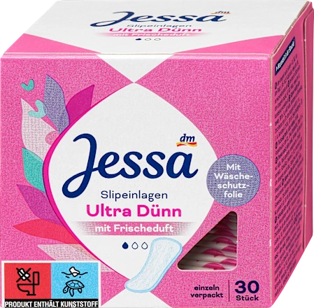 Higijenski ulošci JESSA dnevni  sa zaštitnom folijom ultra tanki 30kom