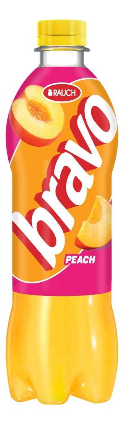 Negazirani sok BRAVO Rauch breskva 500ml
